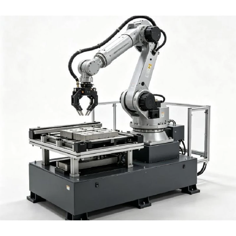 CNC-lastnings- og aflæsningsrobot